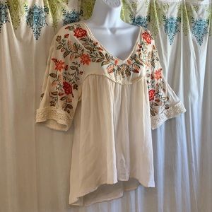 Embroidered Top